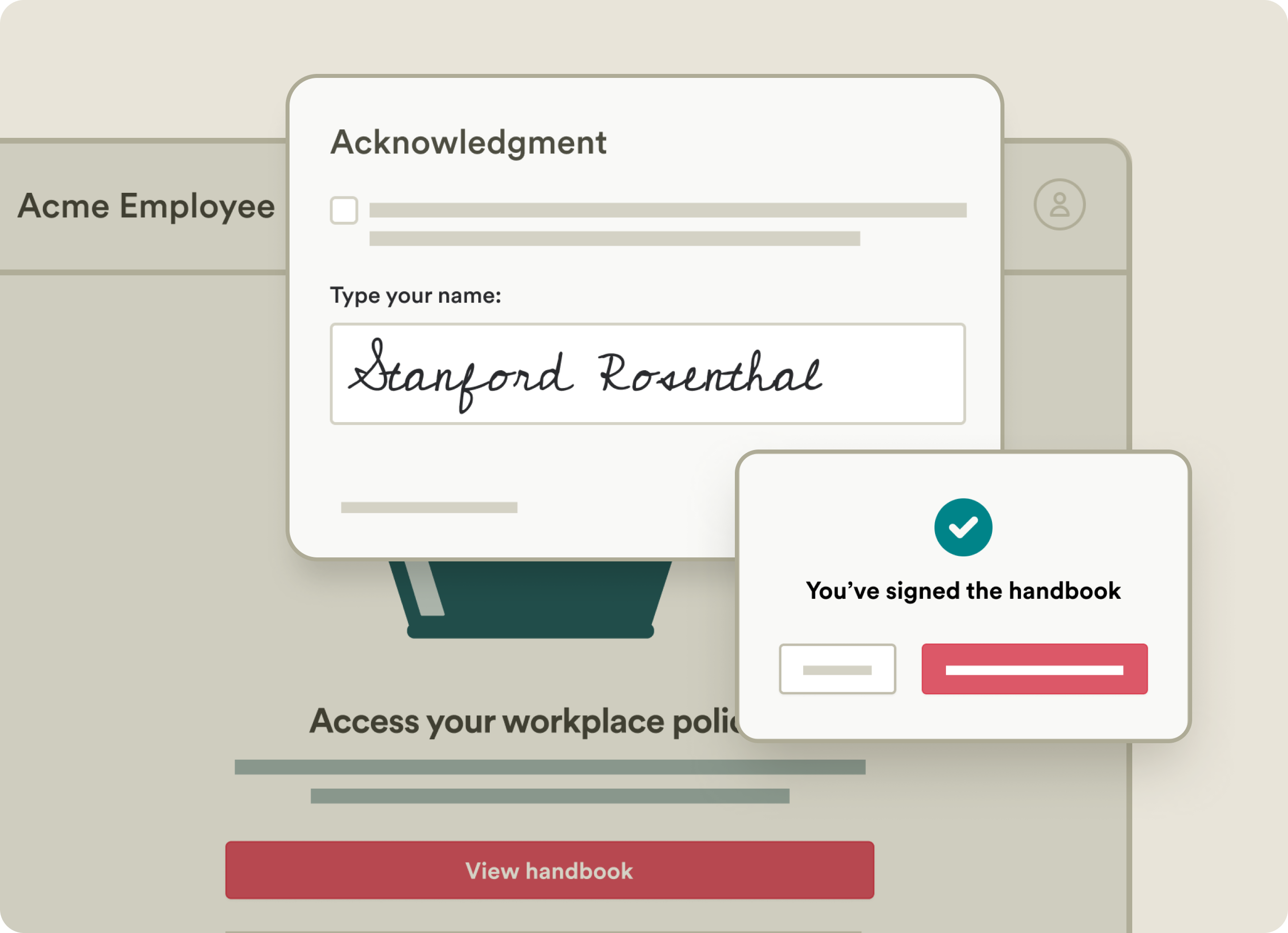 Employee portal